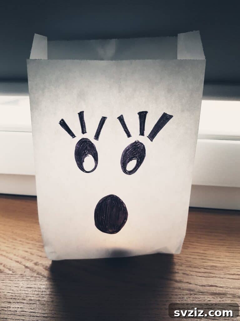Easy Fall Crafts for Preschoolers: 41 Fun Ideas 40 Paper Halloween Luminaries