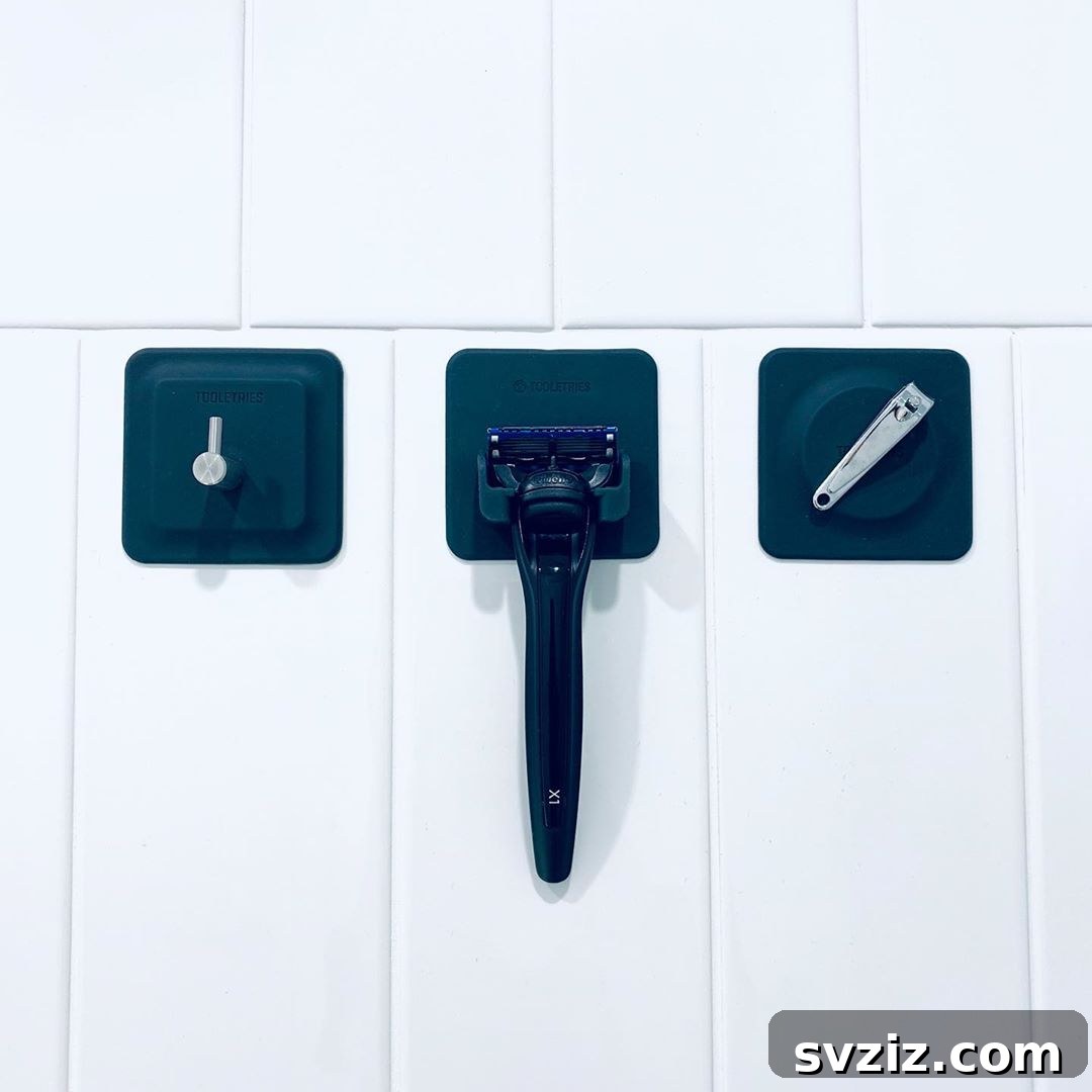 Wall Magnets for Bathroom Organization