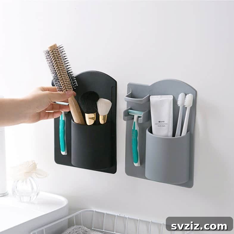 Wall Organizer for Bathroom Essentials