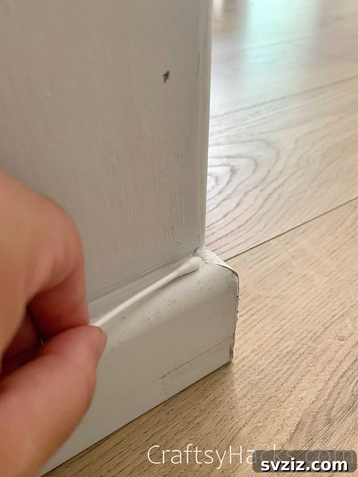 20 Game-Changing Cleaning Hacks to Reclaim Your Time 12 Cleaning baseboards with Q-tips