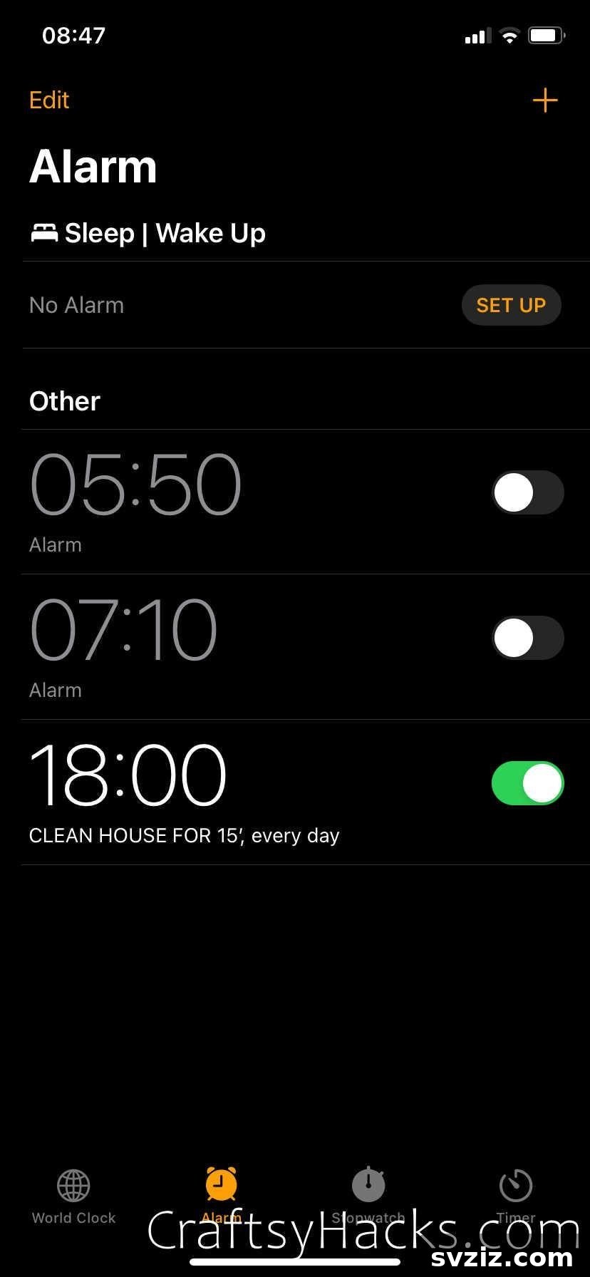 20 Game-Changing Cleaning Hacks to Reclaim Your Time 15 Timer set for daily 15-minute cleaning routine