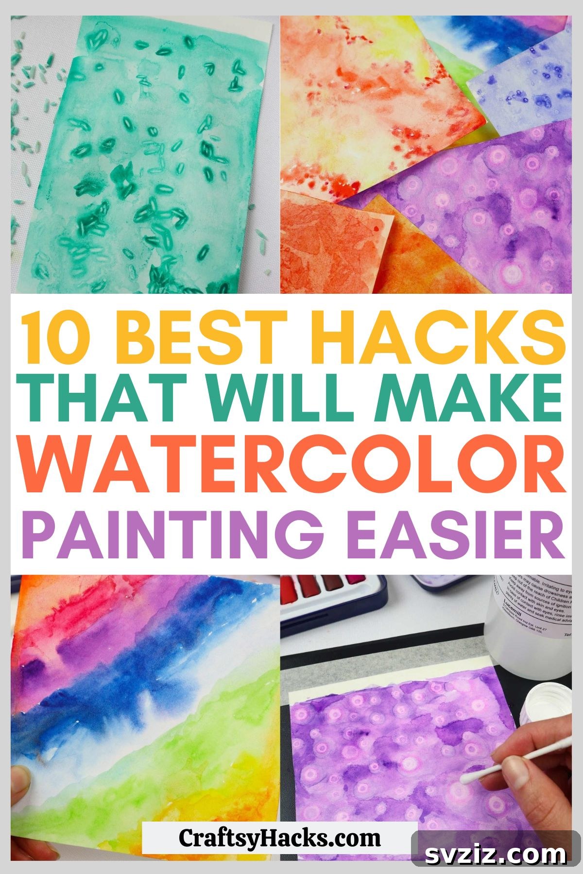 Discover 10 amazing watercolor hacks for beginners to improve your painting projects and artistic skills.
