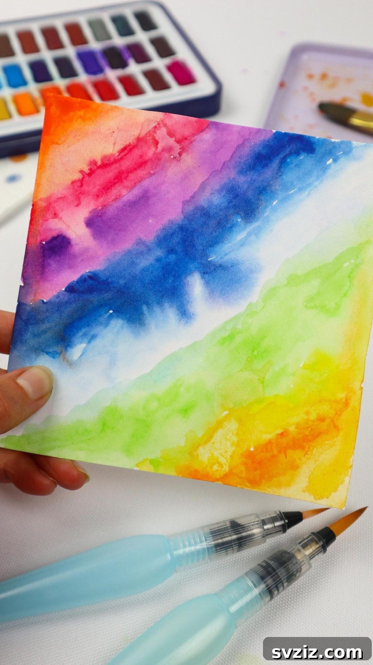Improve your watercolor painting with these creative techniques and ideas for beginners.