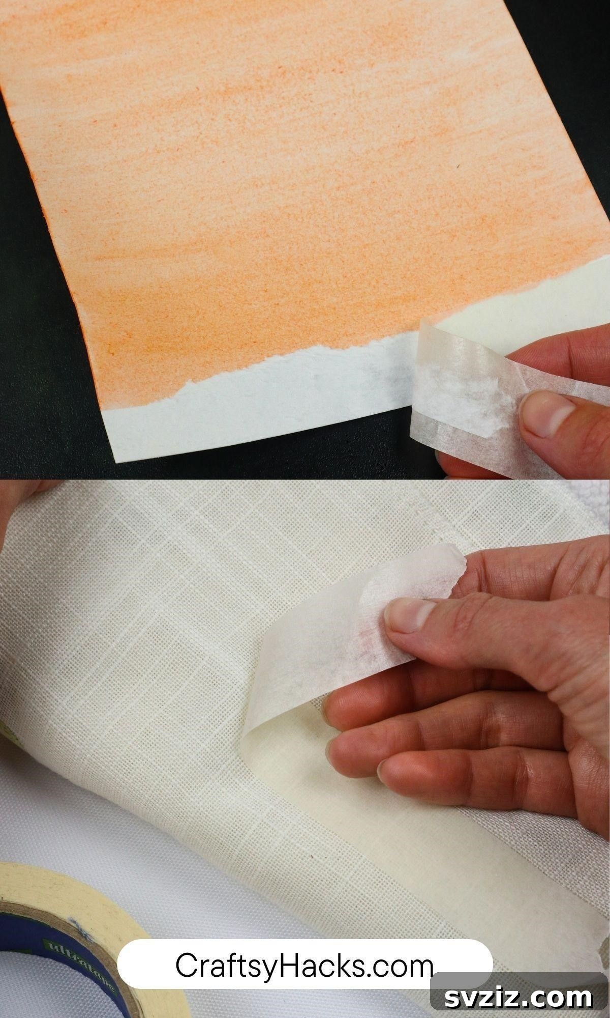 Reduce masking tape stickiness to prevent tearing watercolor paper and achieve clean lines.