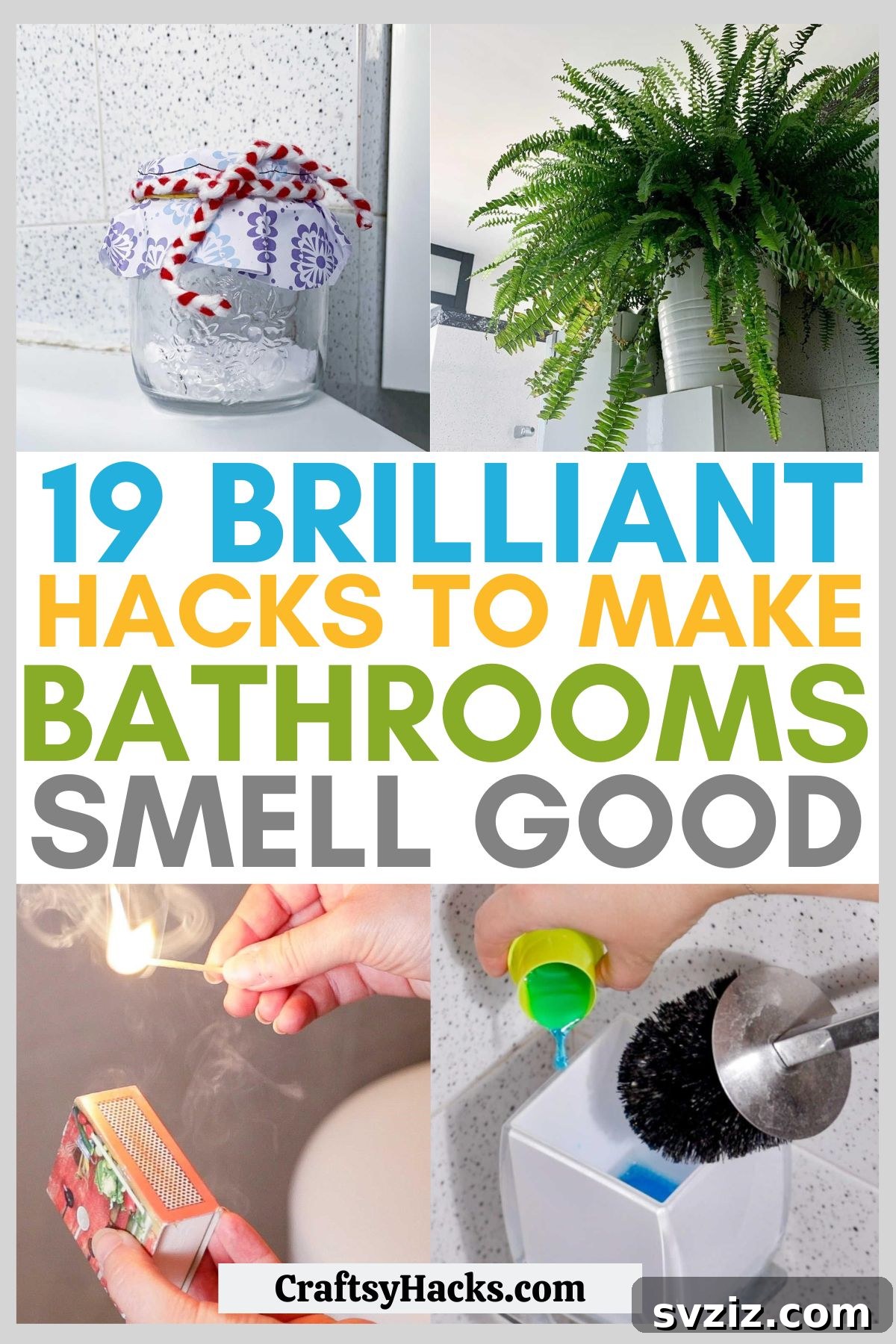 Banish Bathroom Odors for Good 2 hacks for your bathroom