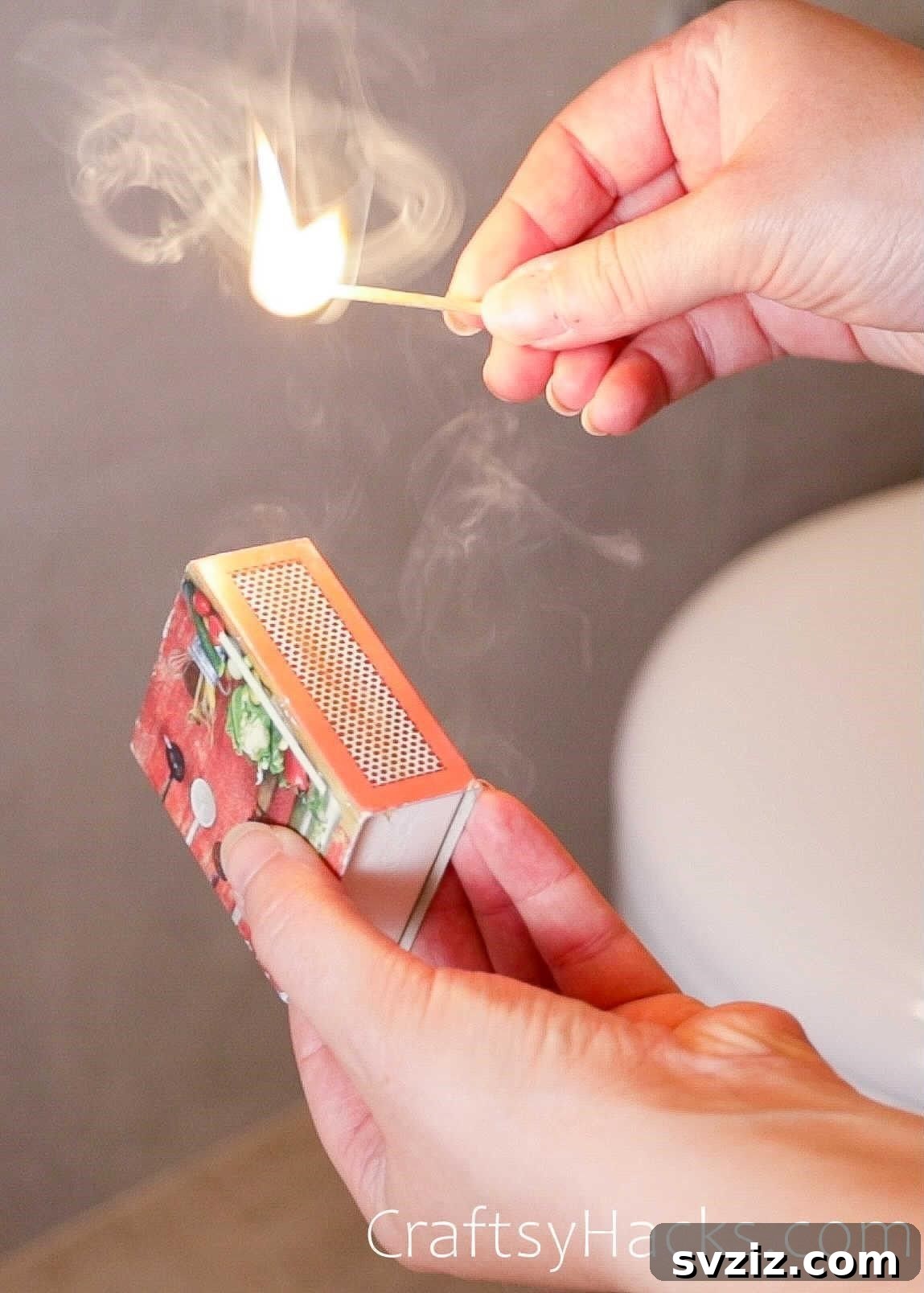 Banish Bathroom Odors for Good 13 use matches for bad odor