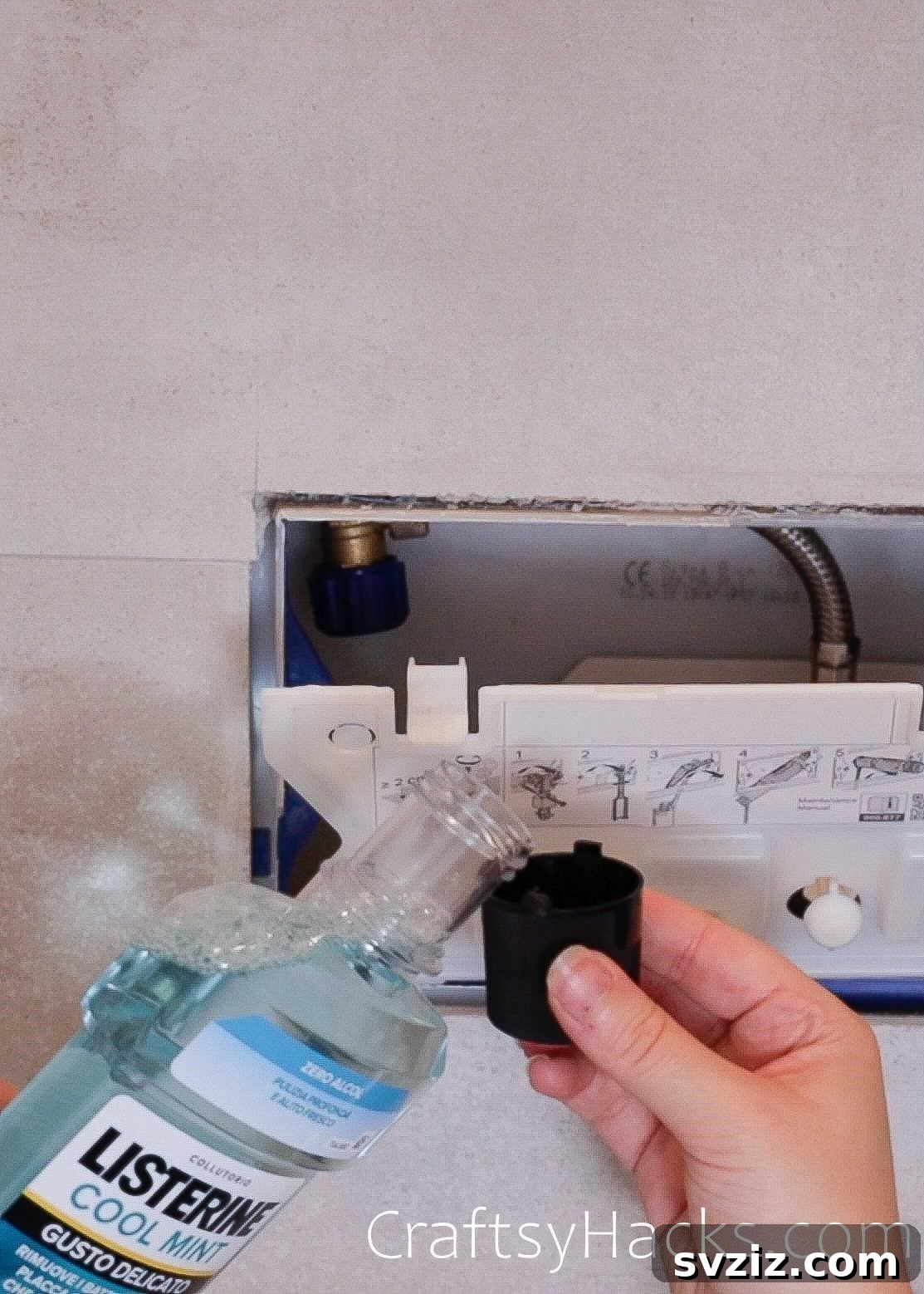 Banish Bathroom Odors for Good 19 use mouthwash in toilet tank