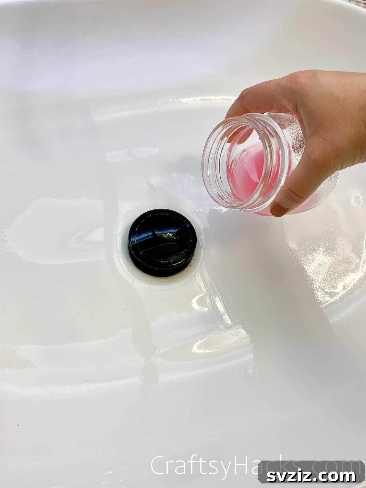 Banish Bathroom Odors for Good 4 deodorize basin drain