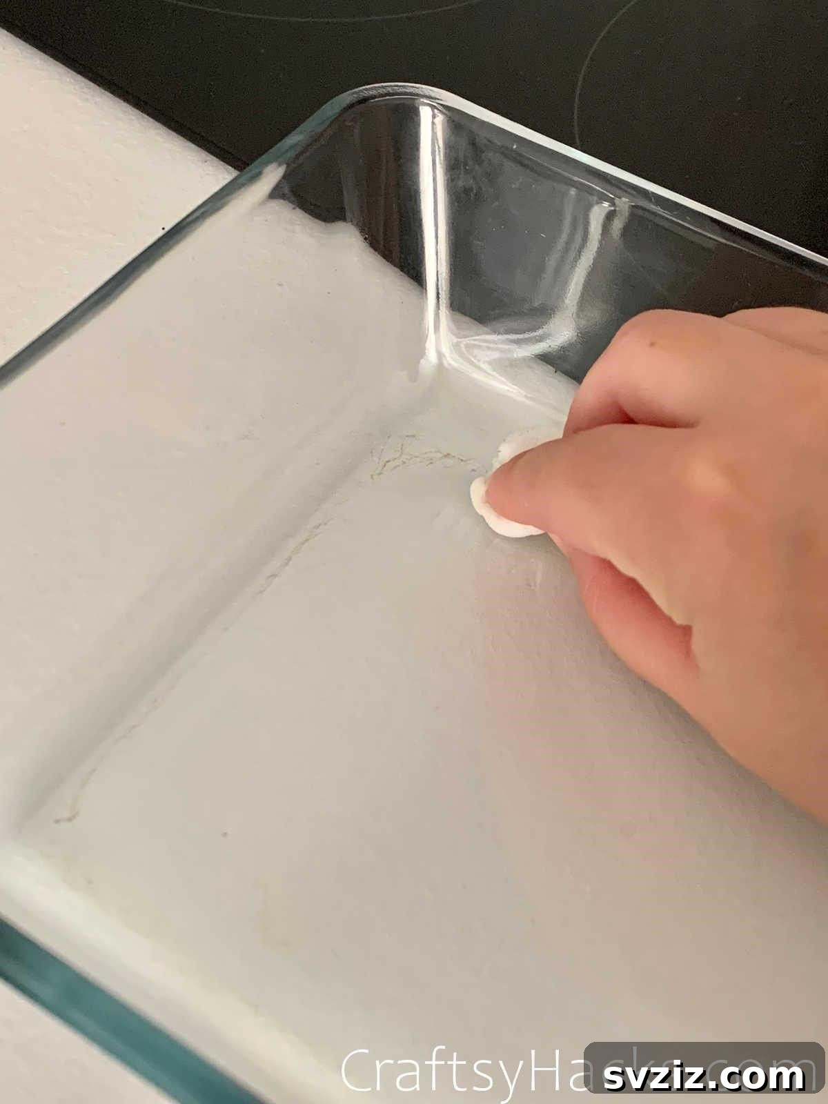 21 Ingenious Magic Eraser Solutions 16 Remove stubborn grease from baking dishes