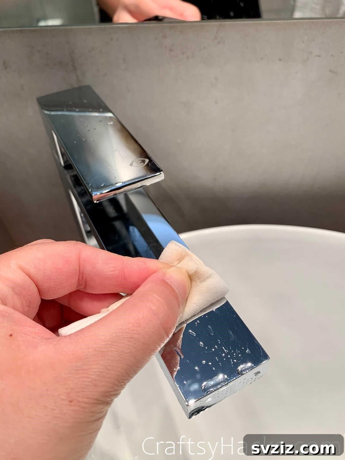 21 Ingenious Magic Eraser Solutions 17 Clean and shine bathroom faucets