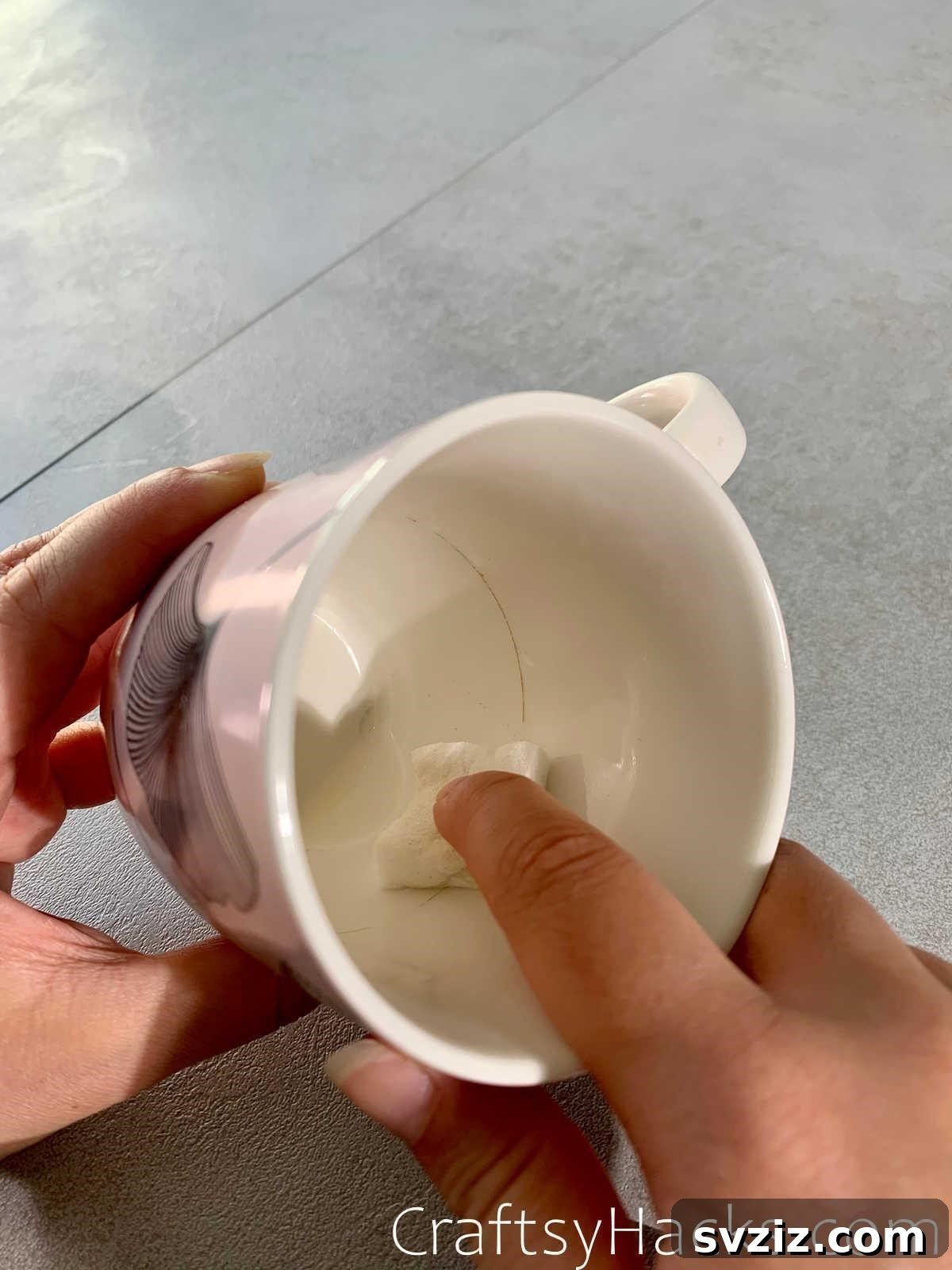 21 Ingenious Magic Eraser Solutions 20 Eliminate stubborn coffee stains from mugs
