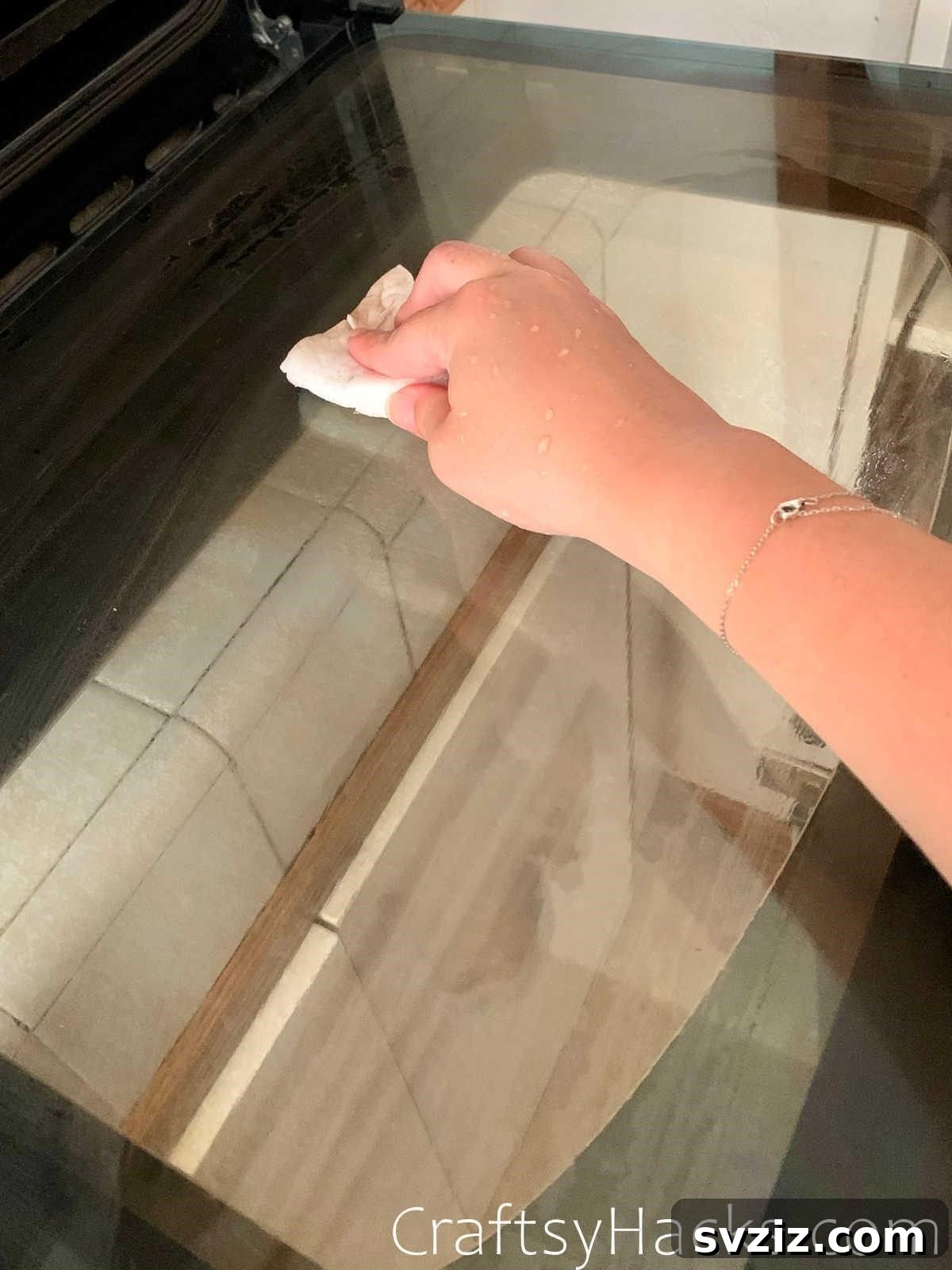 21 Ingenious Magic Eraser Solutions 10 Clean stubborn stains from oven glass