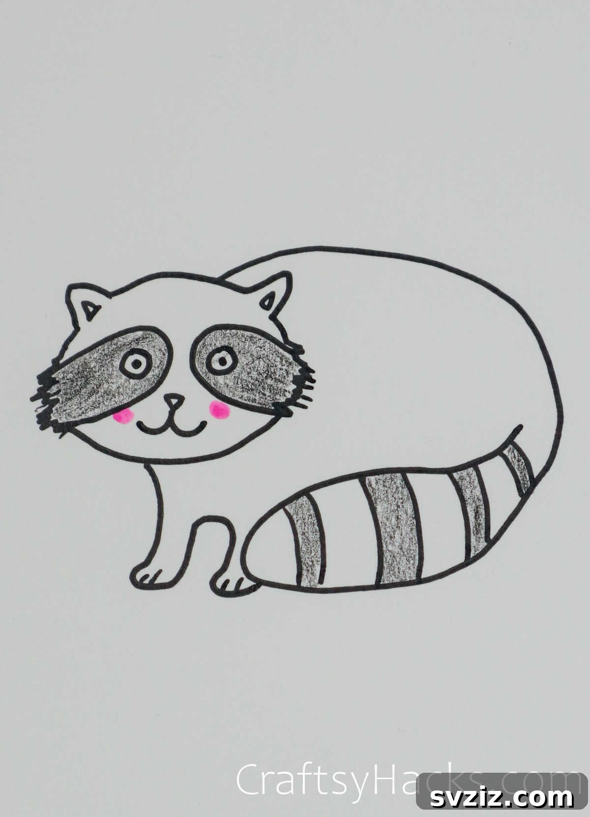 Paw-some Art: 31 Charming Animal Drawings for Children 28 badger
