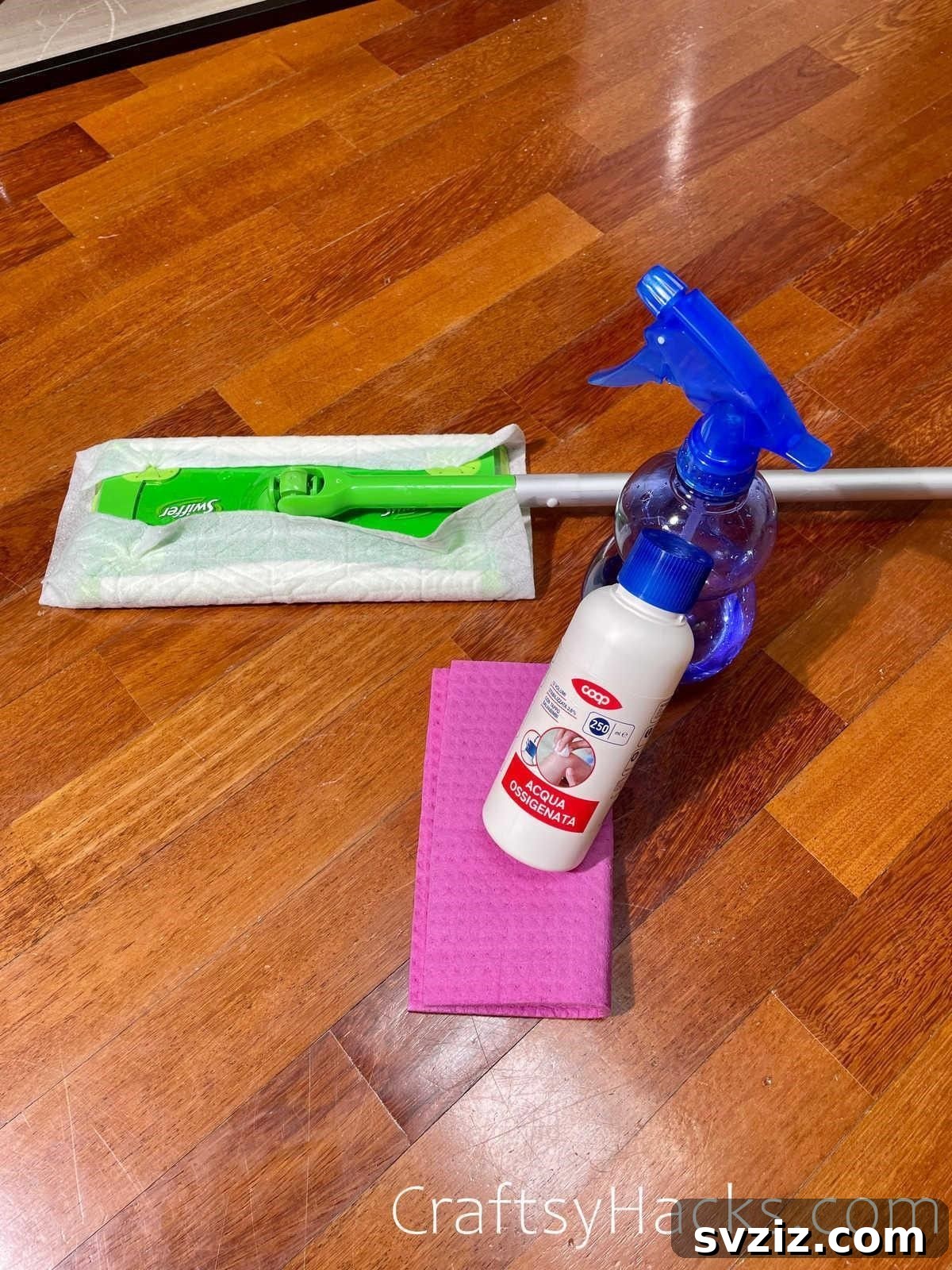 sanitize floors