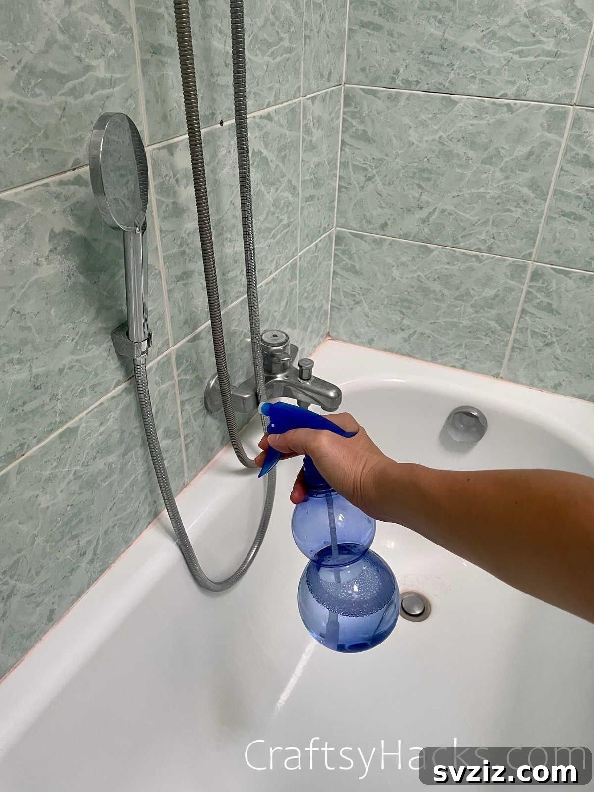 keep the shower clean