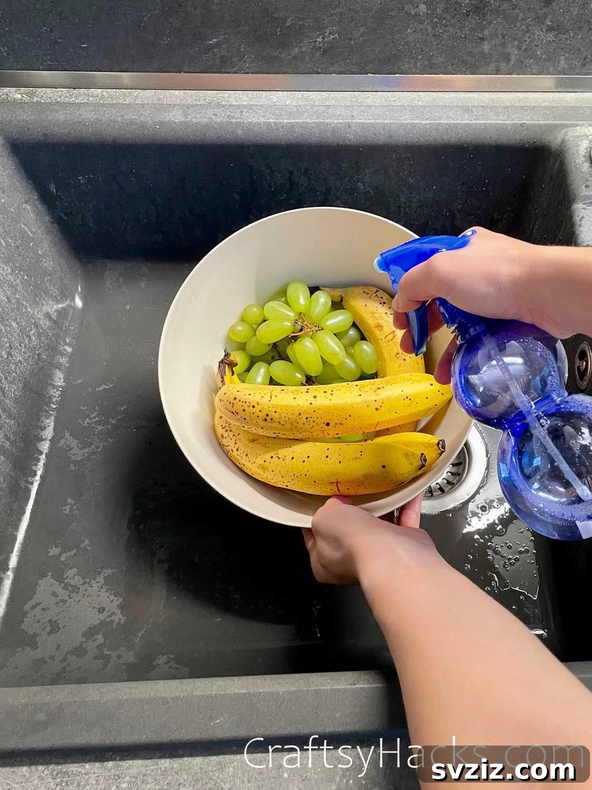 remove pesticides from fruit and vegetables