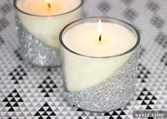 40 Chic & Simple DIYs for Teen Girls 14 Glamorous Candle Holder
