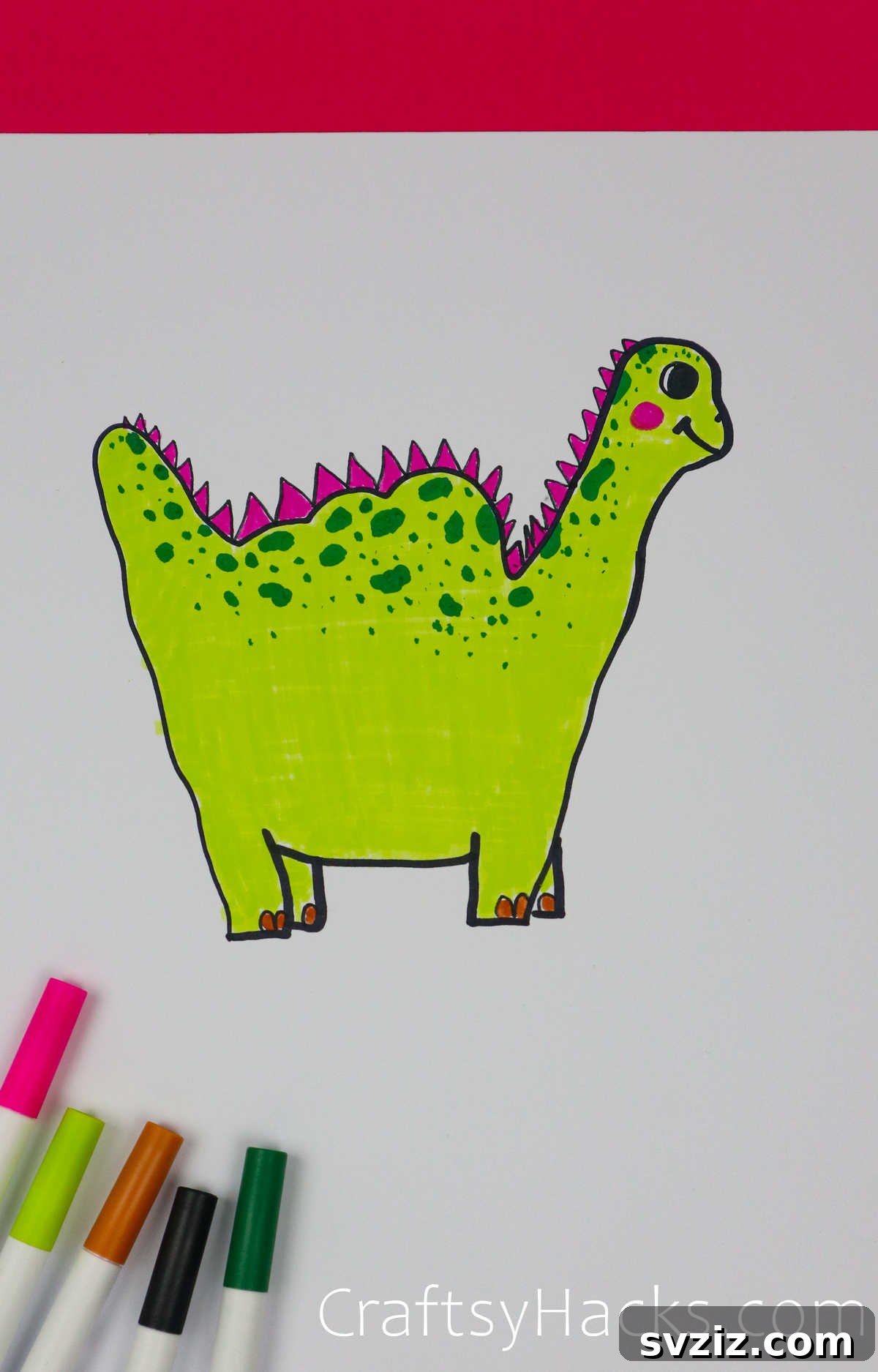 40 Engaging Drawing Ideas for Young Artists 14 Handprint dinosaur doodle drawing for kids
