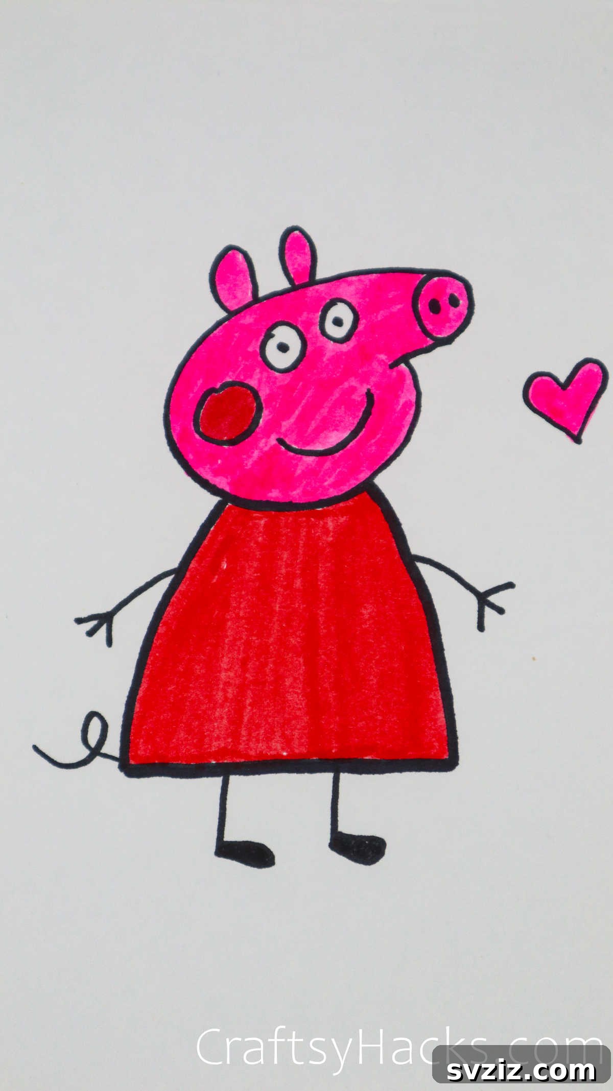 40 Engaging Drawing Ideas for Young Artists 35 Easy oink-tastic pig doodle drawing for kids