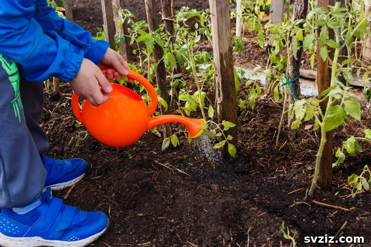 Little Explorers: 41 Outdoor Play Ideas for Preschoolers 34 Child planting seeds in small pots, a fun outdoor science activity