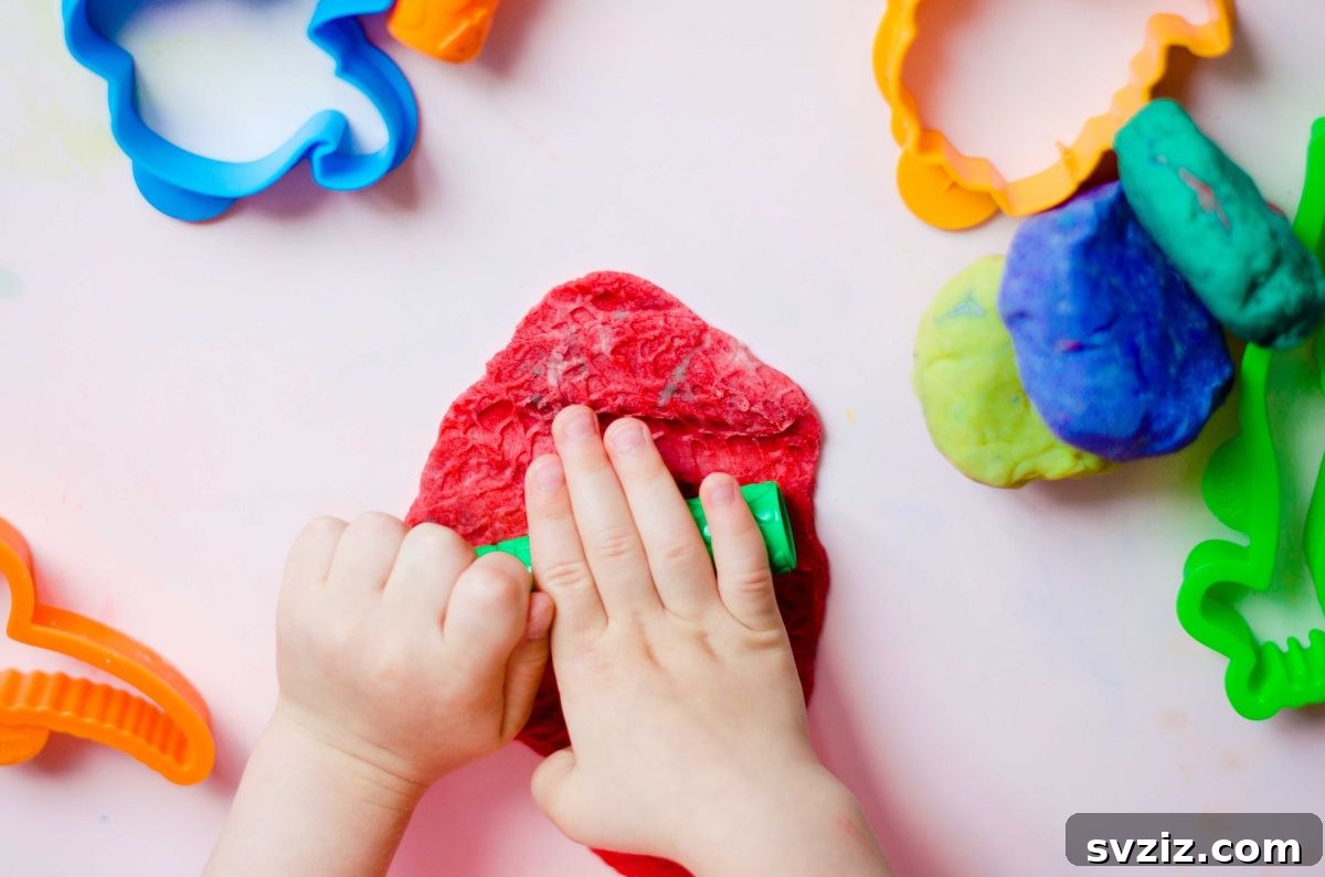 homemade playdough