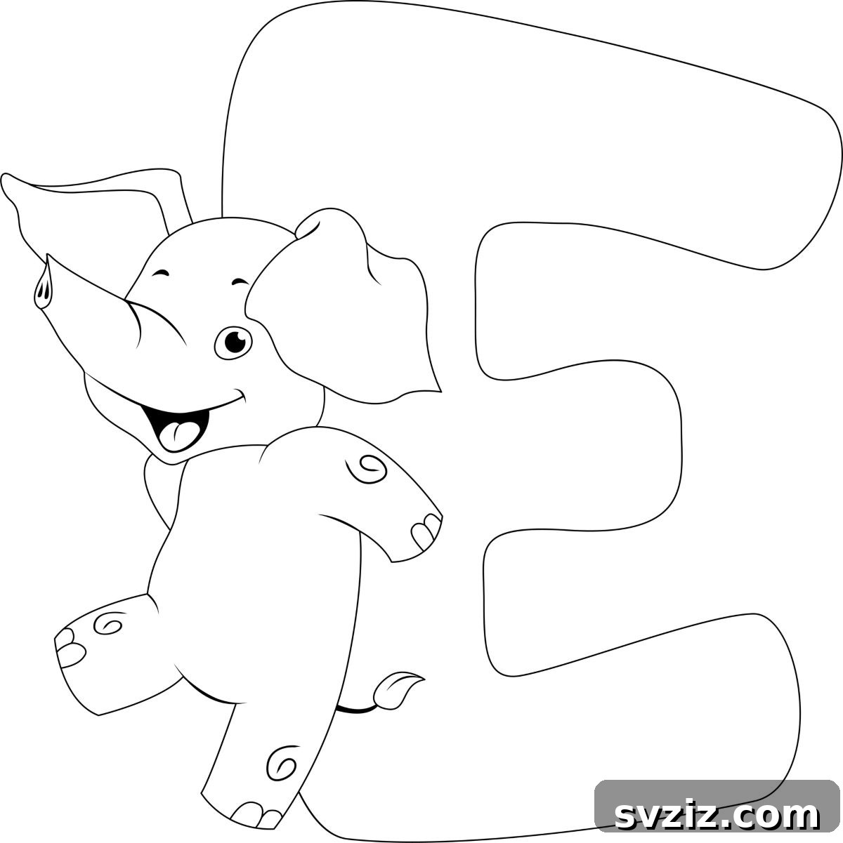 alphabet coloring activity