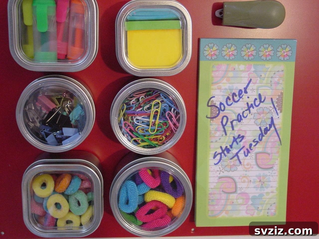 Magnetic Tins for spice or small item storage