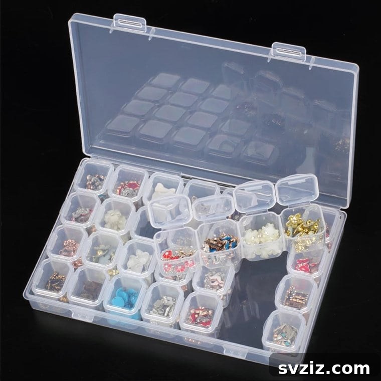 Plastic Storage Container as a Jewelry Case