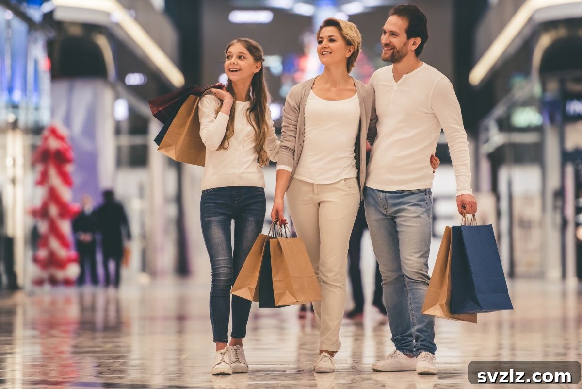 go to the mall