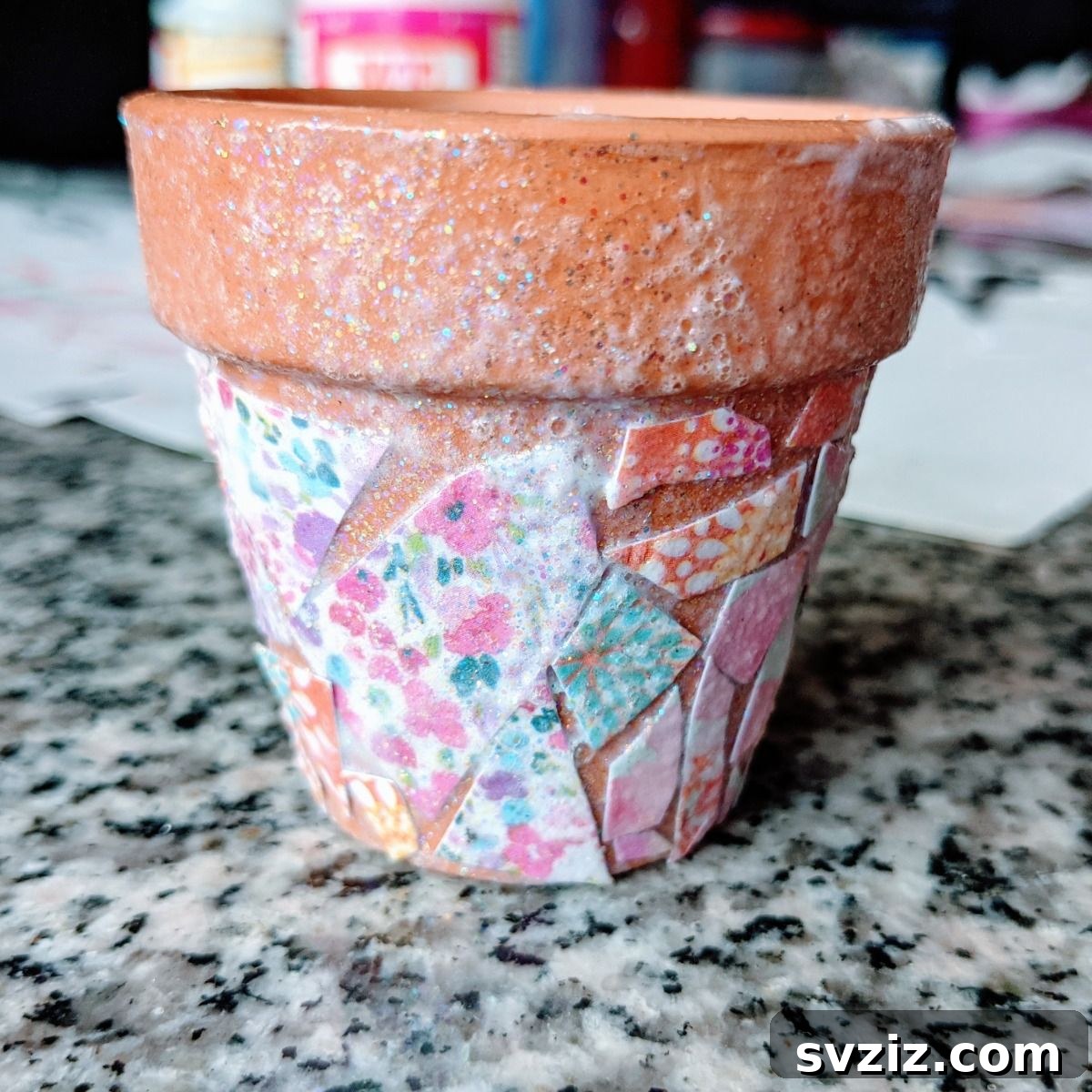 DIY Flower Pot Craft