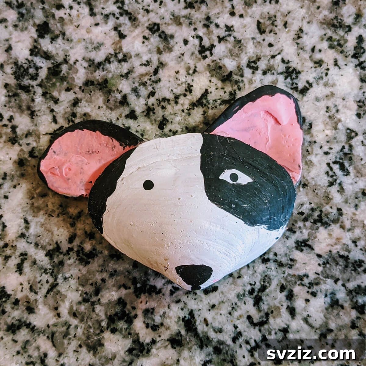 Customizable seashell craft dog magnet activity