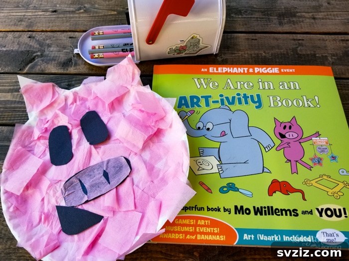 Easy paper plate pig craft for toddlers and preschoolers