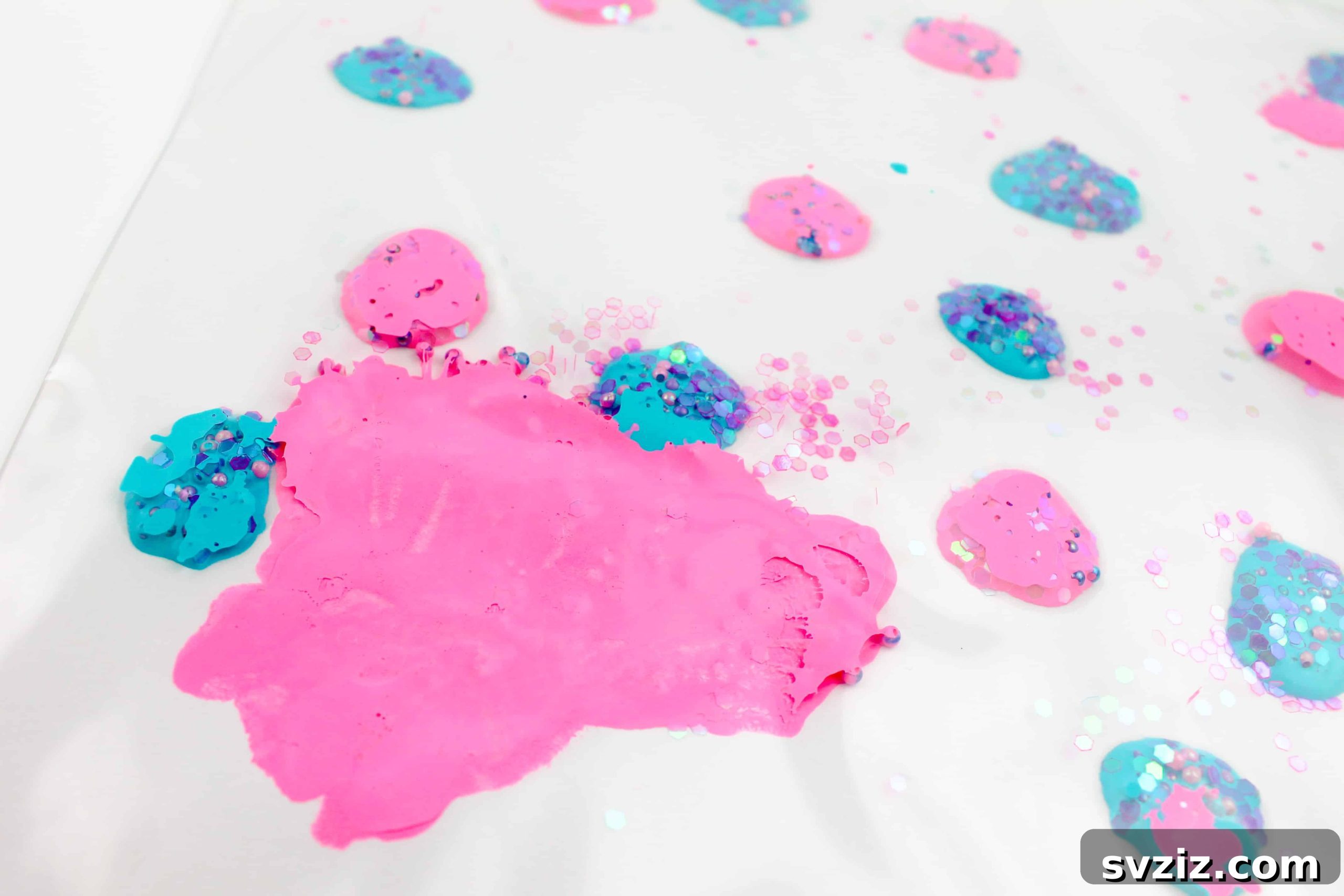 Sensory Paint Squish Bag