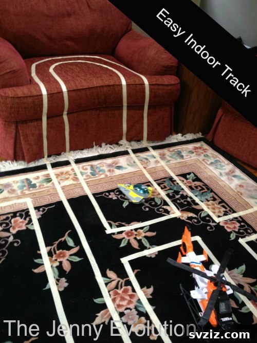 Indoor Race Car Track