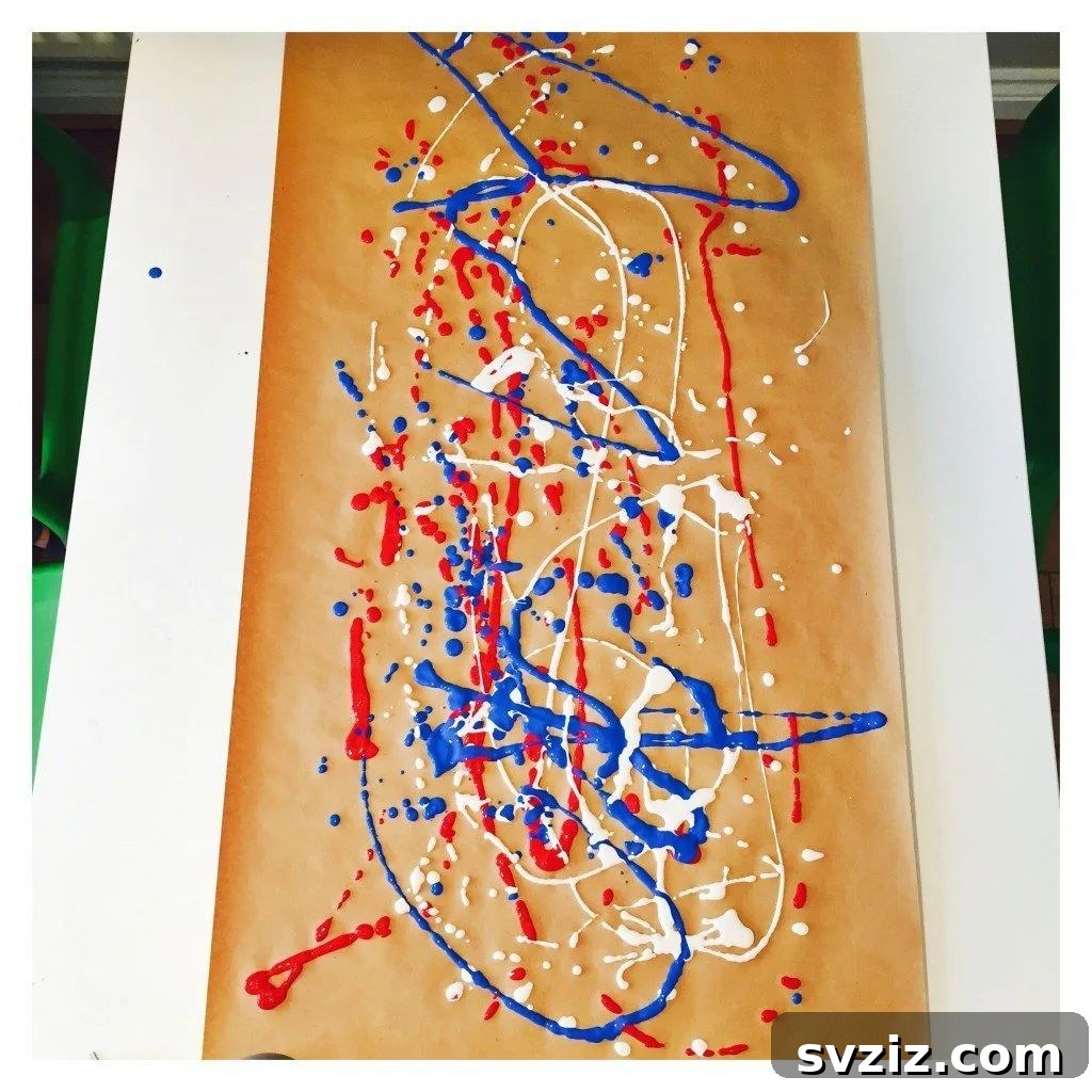 Drizzle Painting