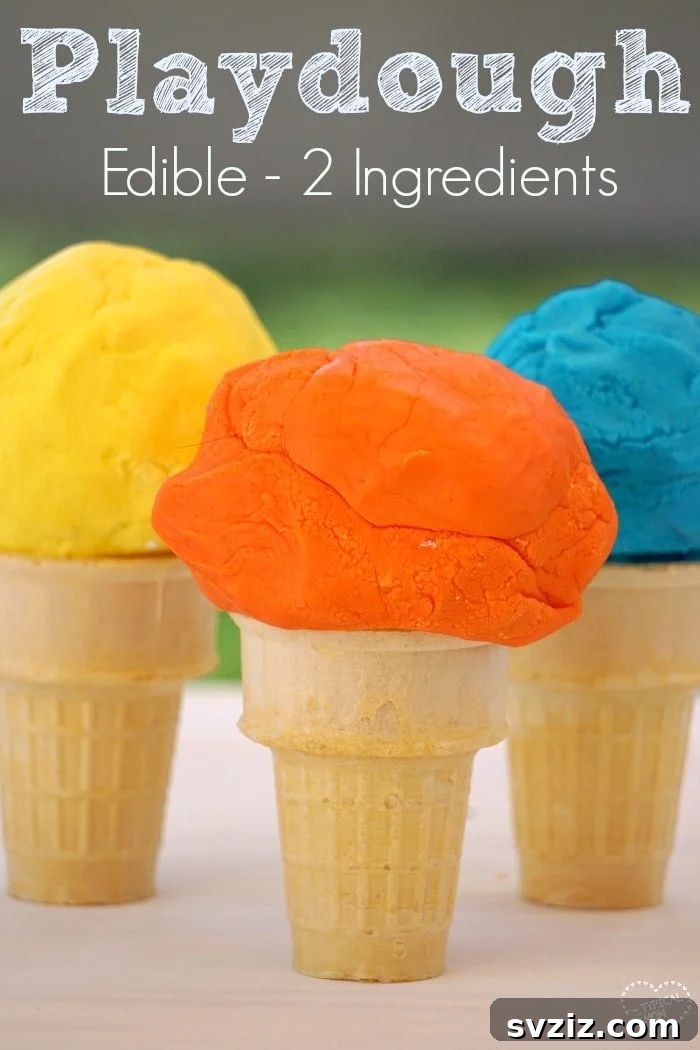 Edible playdough