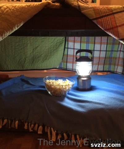 DIY Blanket forts