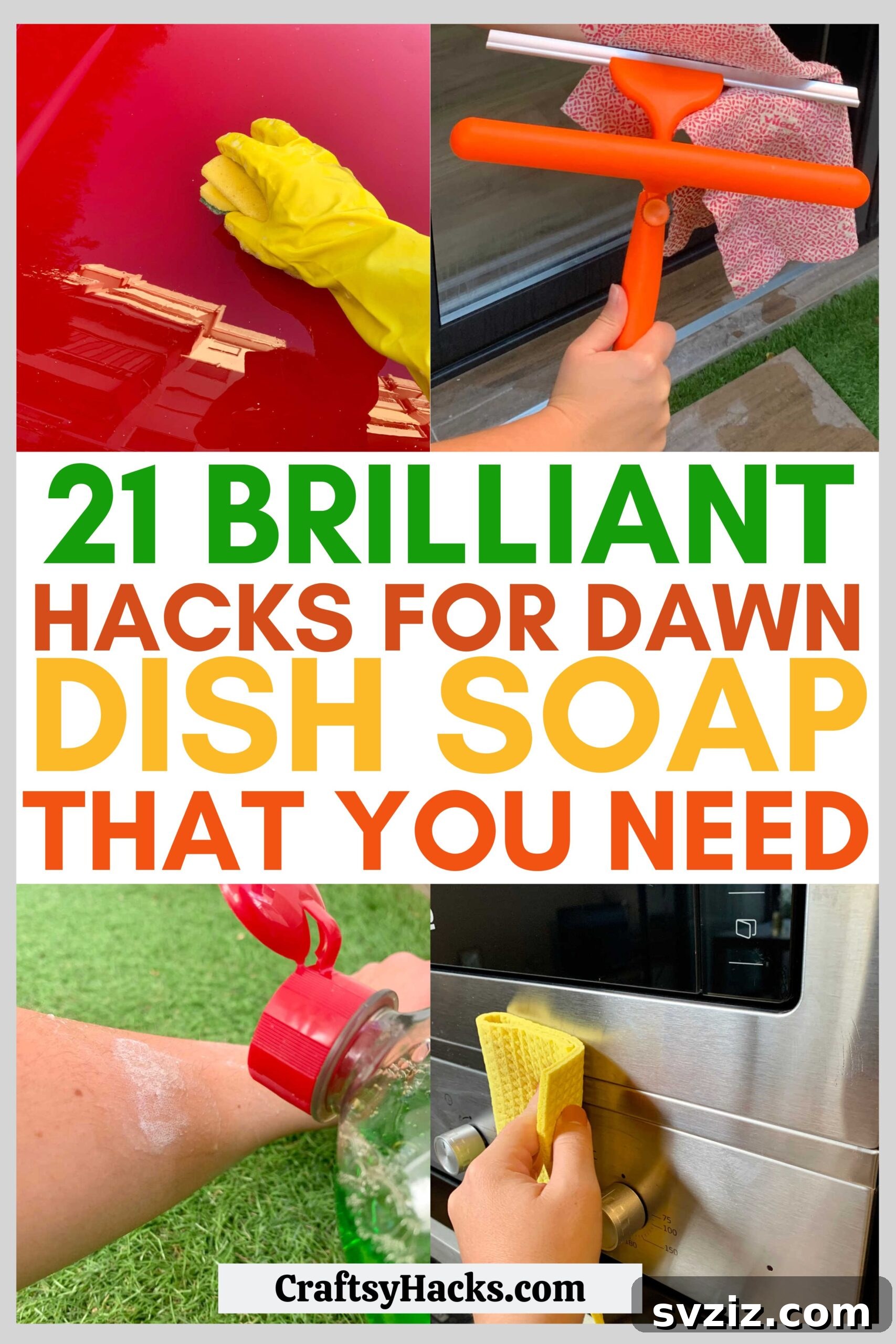 Dawn dish soap uses
