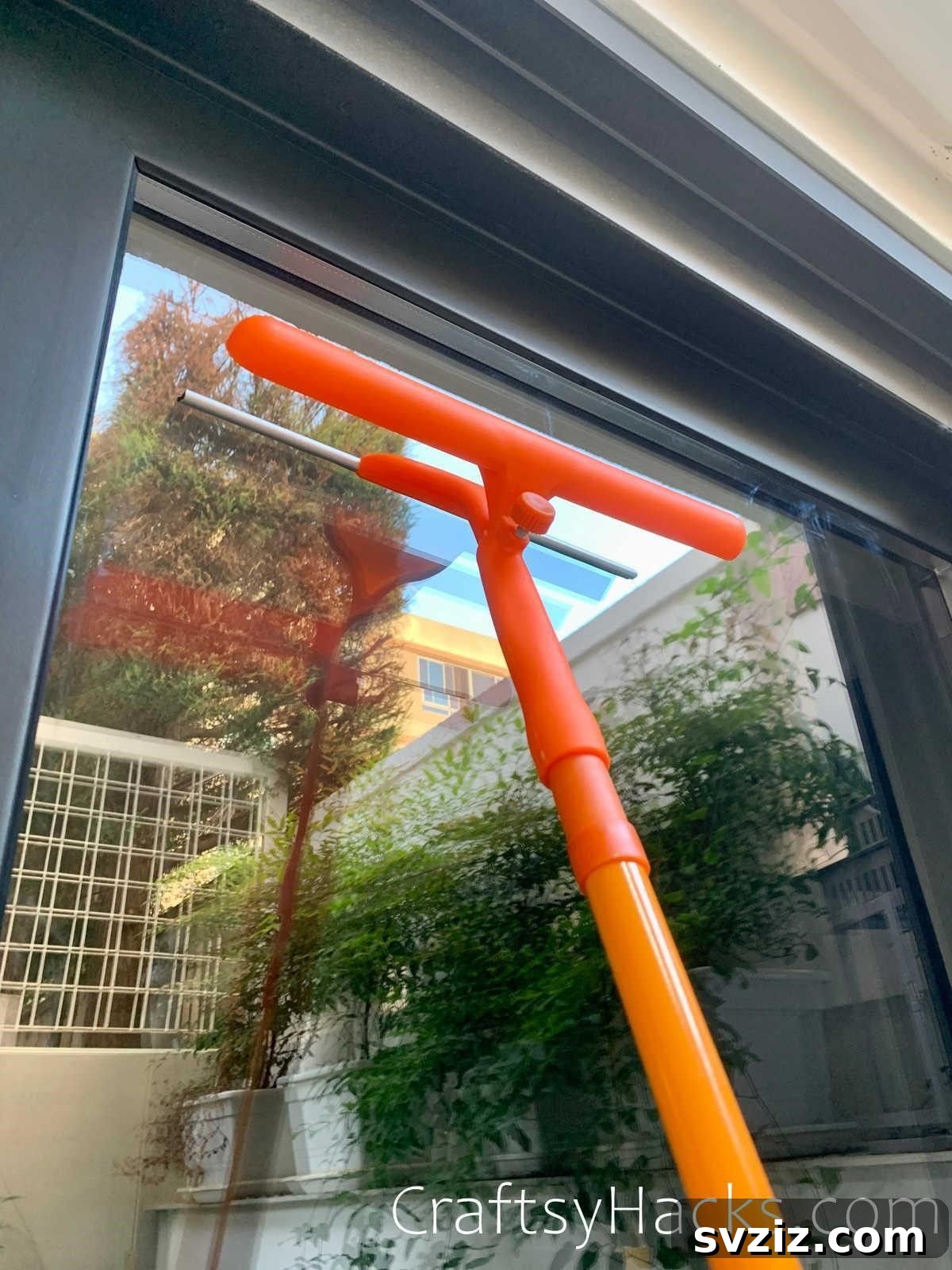 Clean windows with dish soap for a streak-free shine