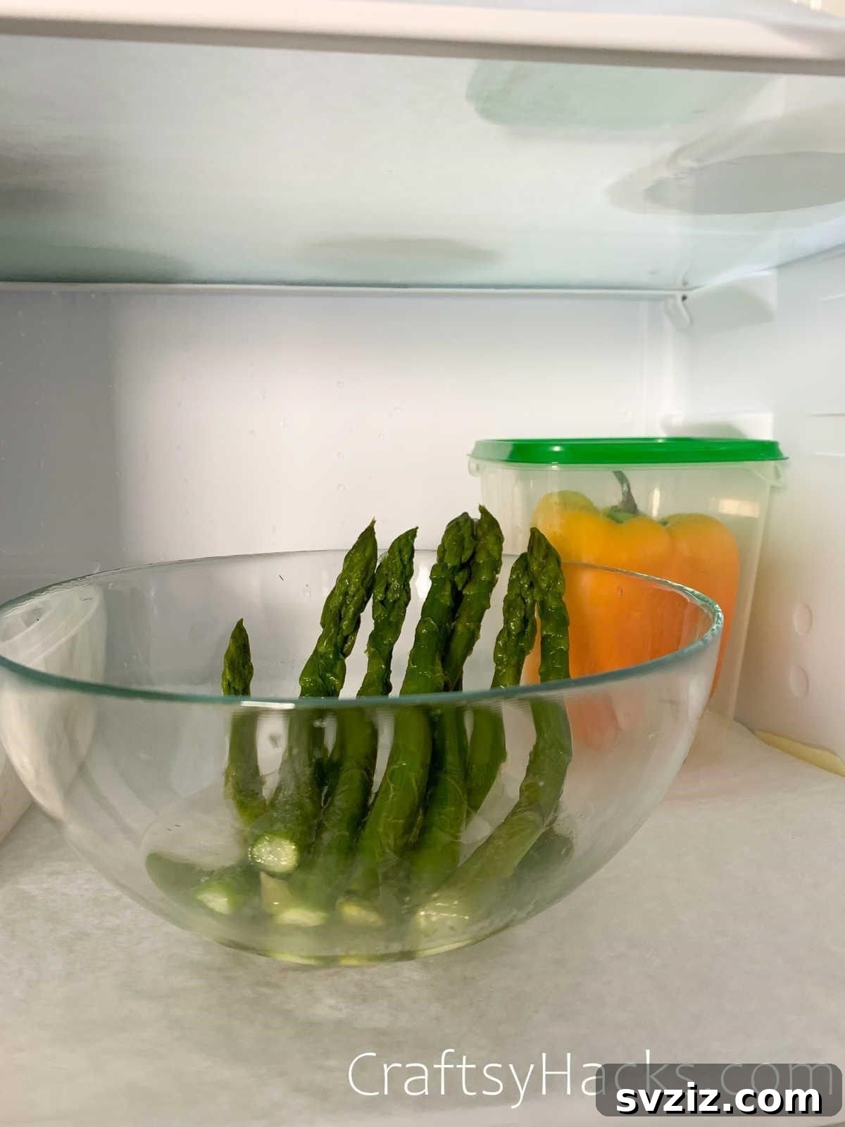 20 Smart Ways to Maximize Food Freshness 18 store asparagus in water