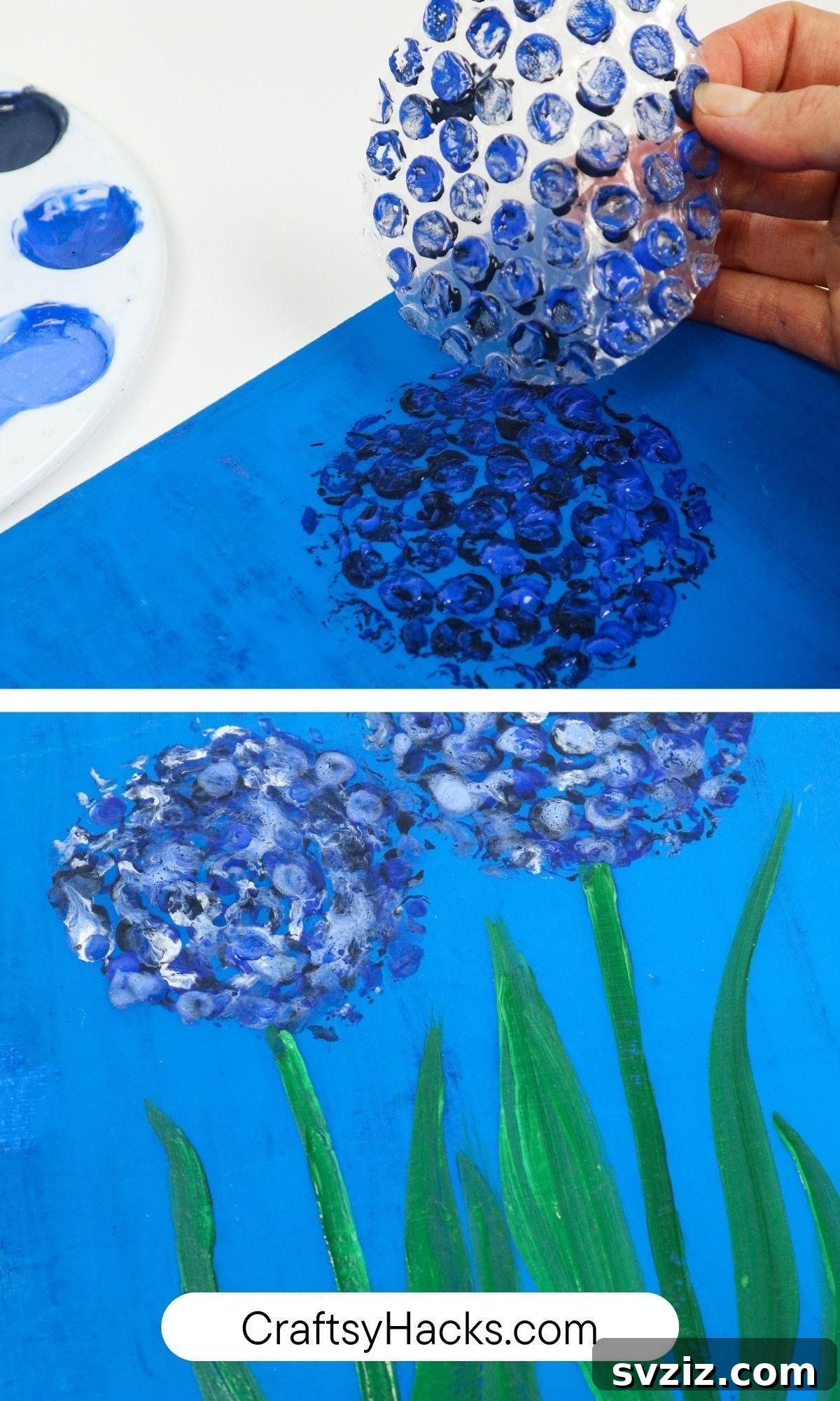 Effortless Painting: Smart Hacks for Aspiring Artists 12 bubble wrap