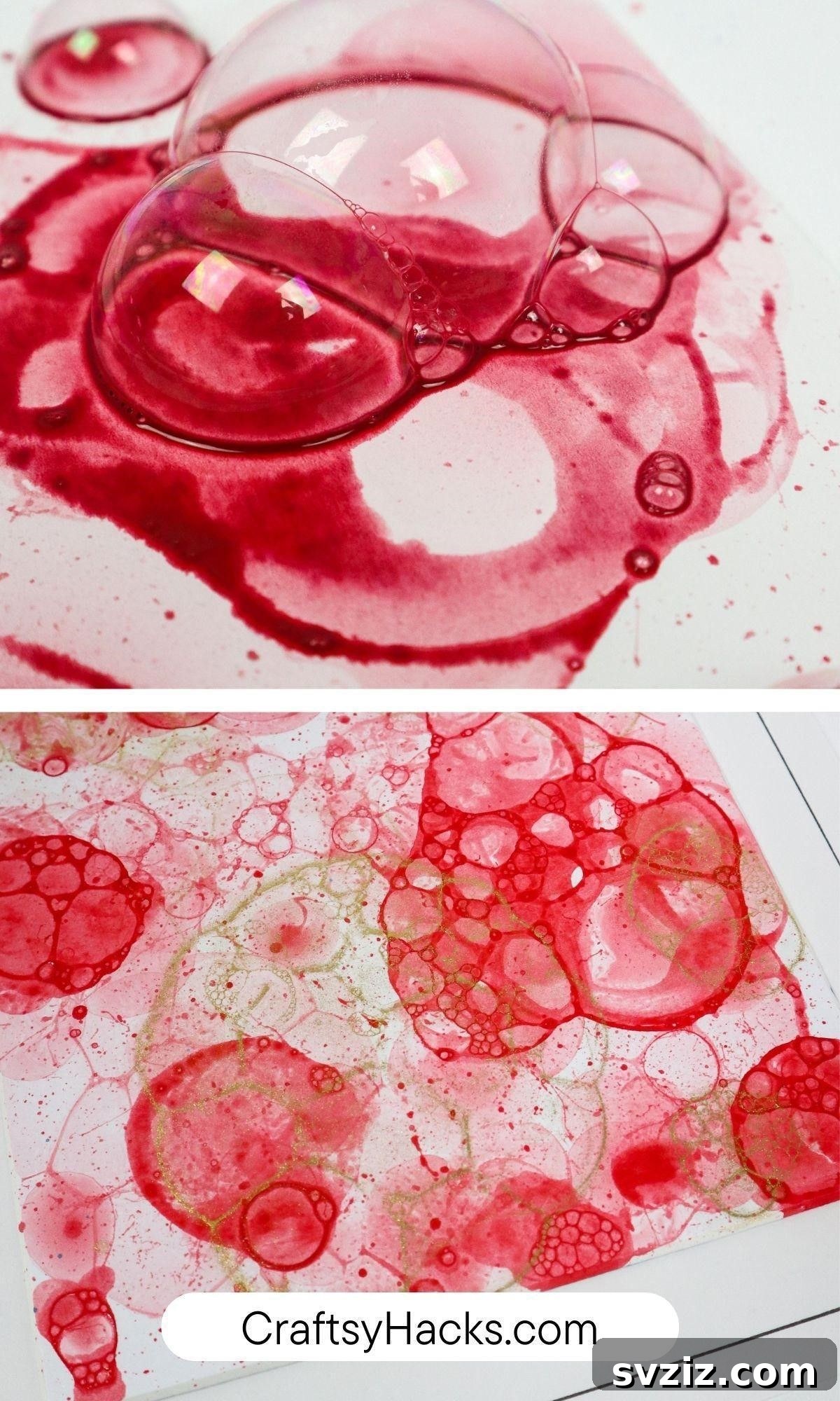 Effortless Painting: Smart Hacks for Aspiring Artists 13 use power of bubbles
