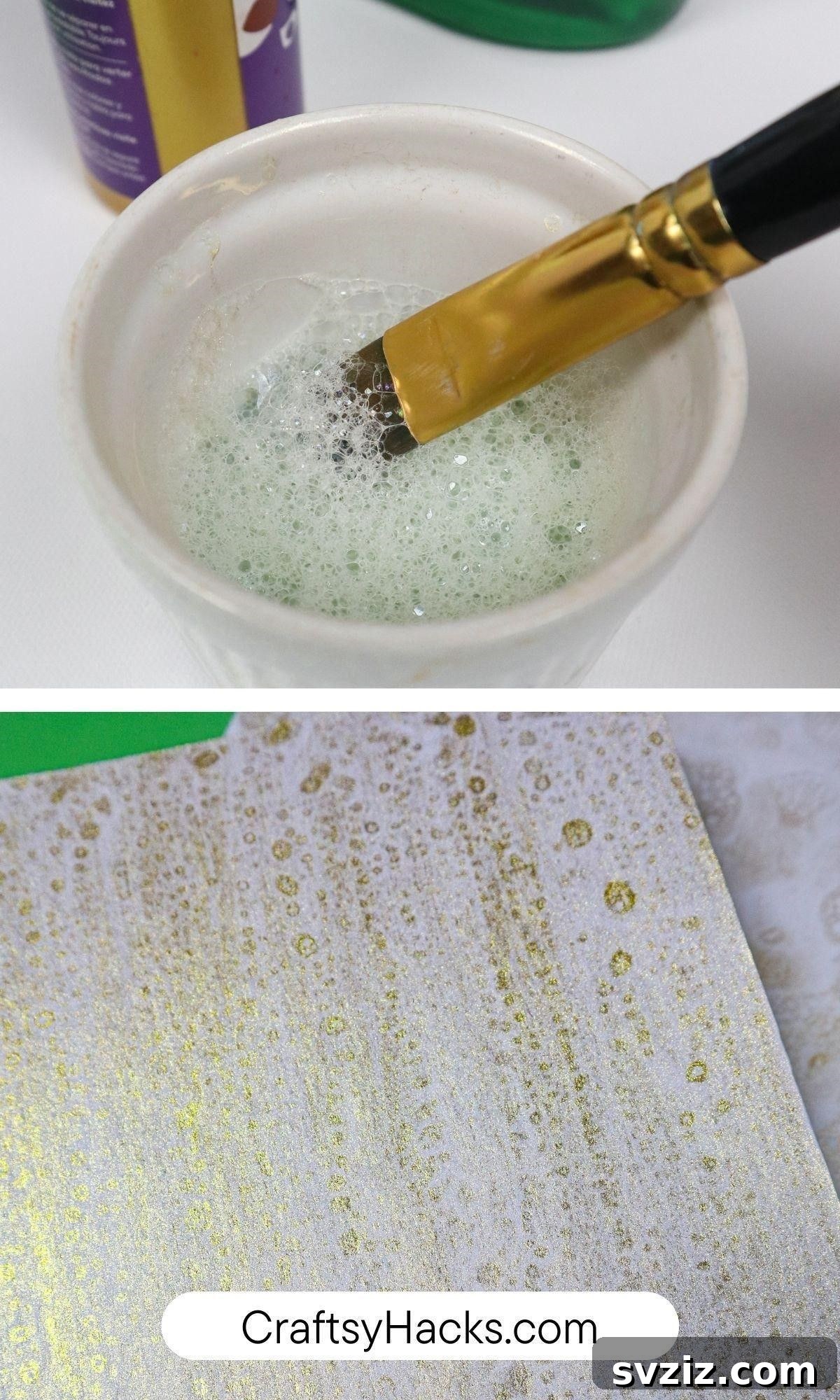 Effortless Painting: Smart Hacks for Aspiring Artists 14 add dish soap into paint