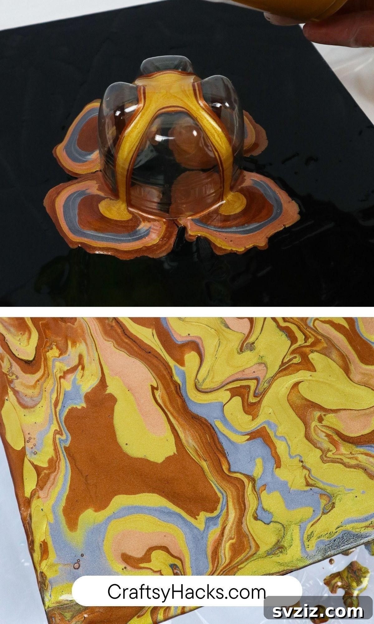 Effortless Painting: Smart Hacks for Aspiring Artists 22 make use of plastic bottles