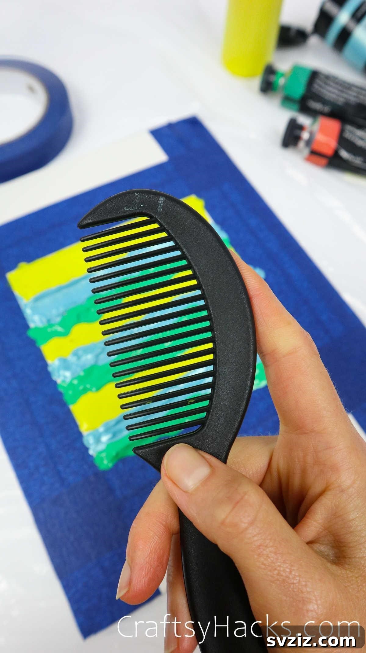 Effortless Painting: Smart Hacks for Aspiring Artists 24 use your hair brush