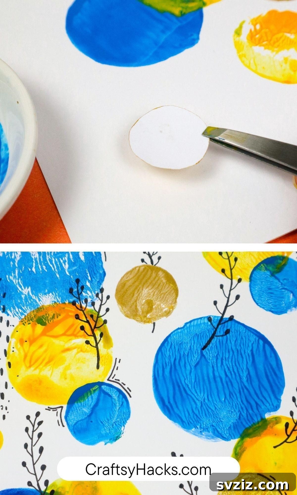 Effortless Painting: Smart Hacks for Aspiring Artists 7 use cut out shapes