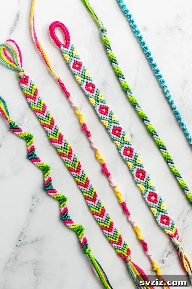 Classic Friendship Bracelets for Tweens