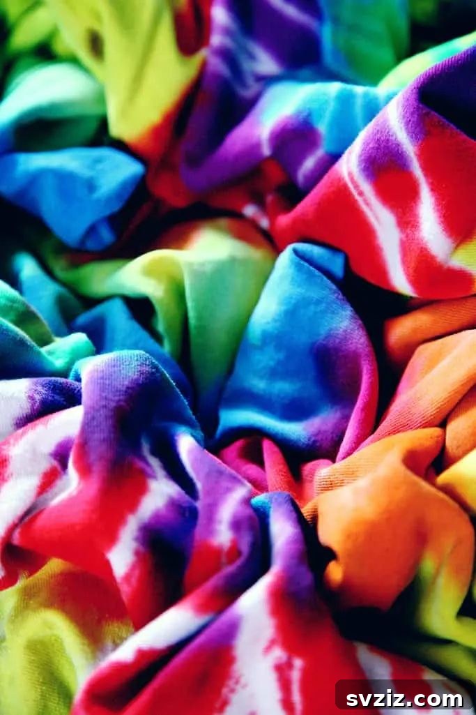 Classic Tie Dye Craft for Tweens and Teens