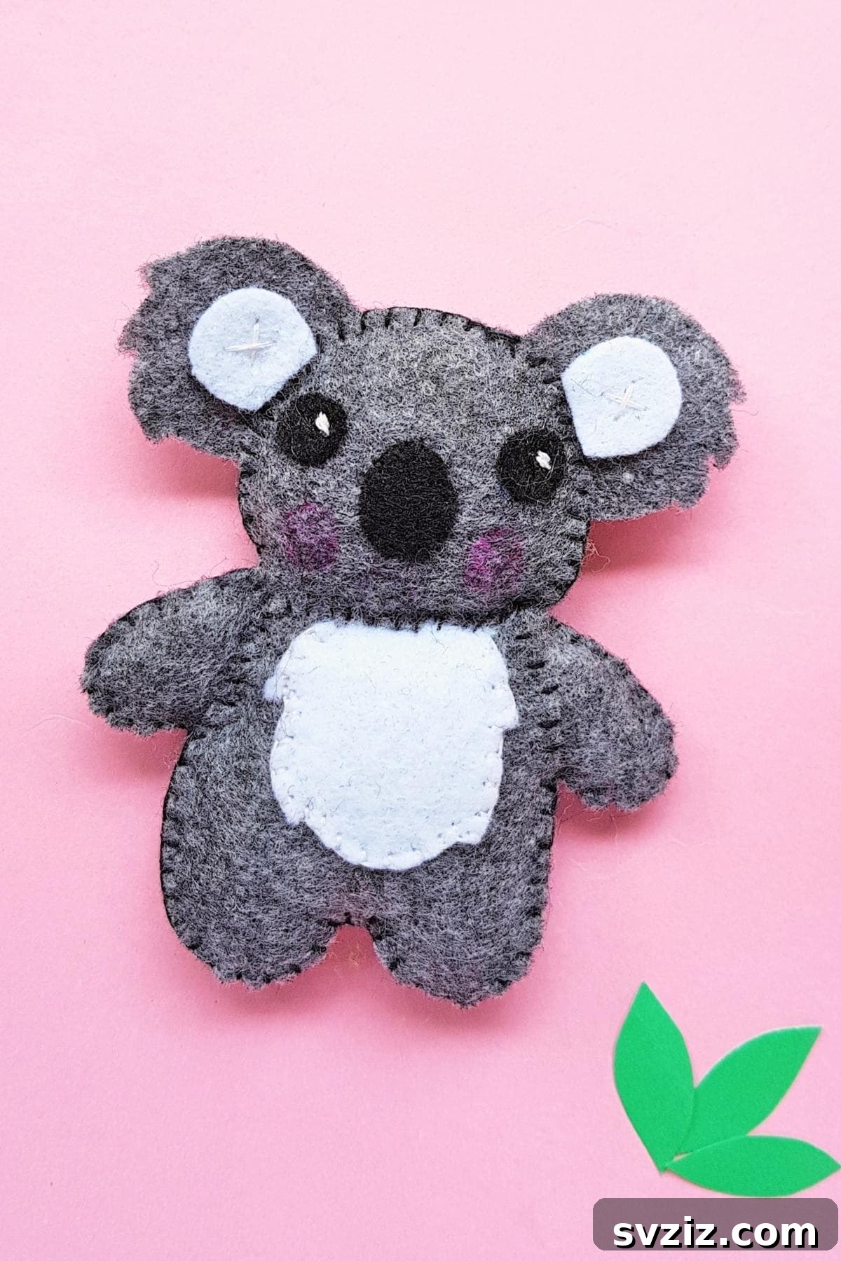 Handmade Felt Koala Craft for 12 Year Olds
