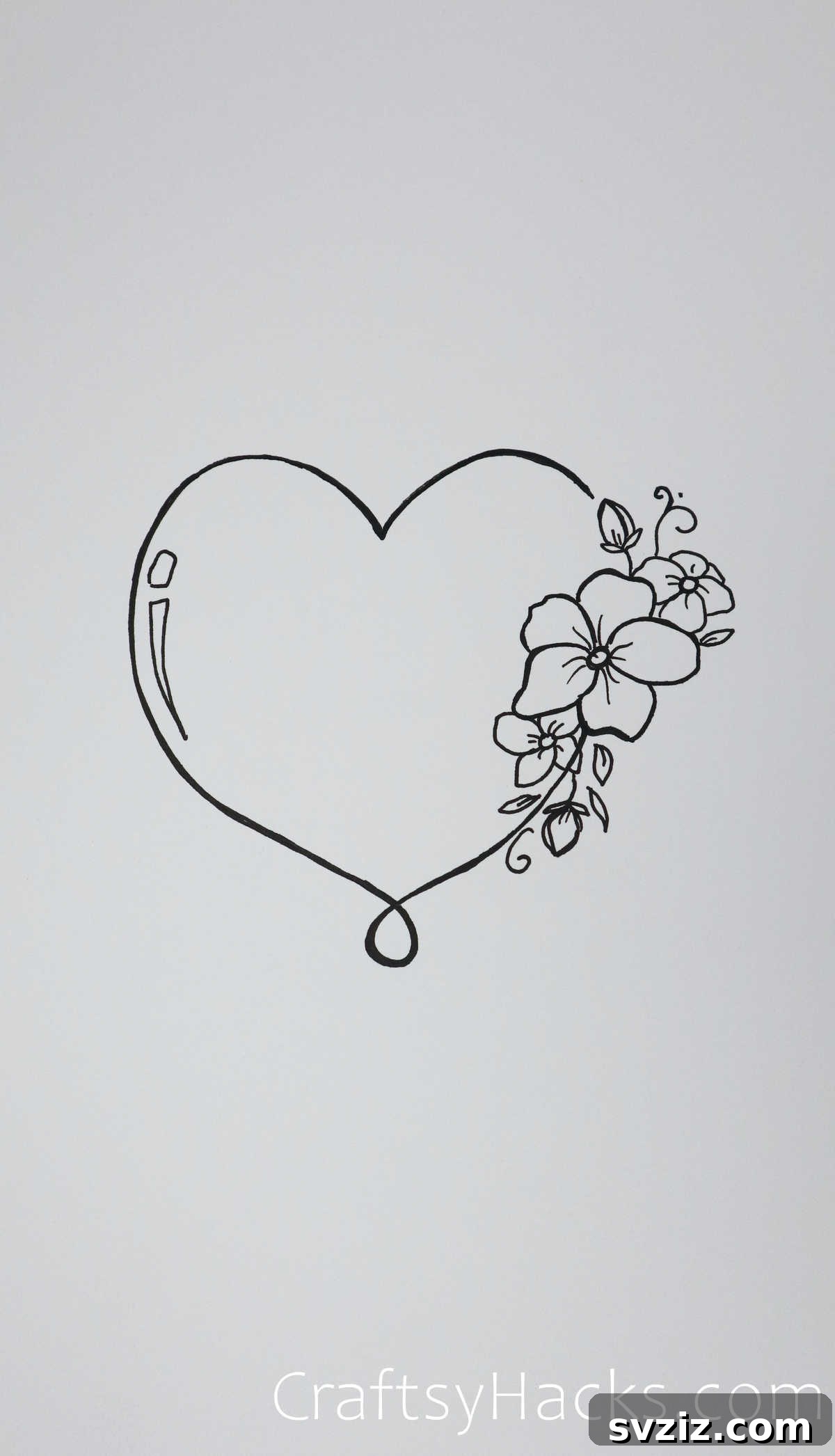 21 Charming Aesthetic Art Prompts 20 heart drawing - aesthetic heart sketch with intricate details